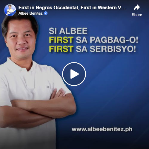 First in Negros Occidental, First in Western Visayas