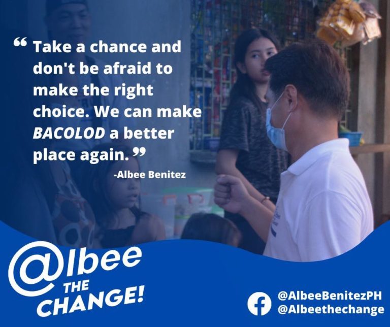 Take a Chance and Don't be Afraid to Make the Right Choice", Albee is the Right Choice!