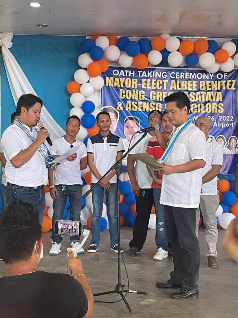 Oath Taking Ceremony of Mayor-Elect Albee Benitez