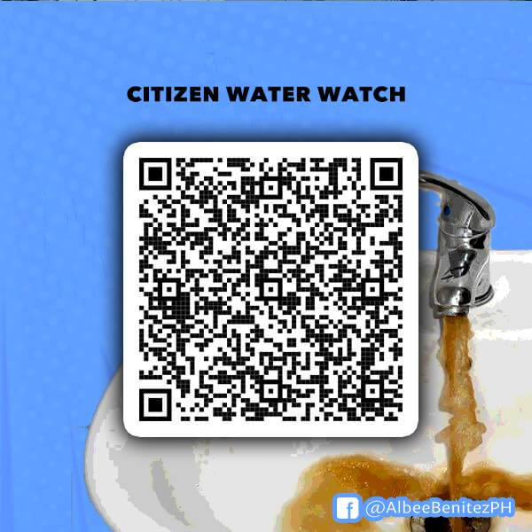 ISUGID KAY MAYOR ALBEE BENITEZ: CITIZEN WATER WATCH